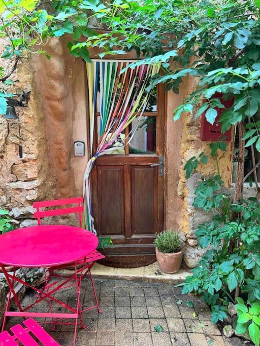 Maisonnette Au Pied Du Mont Ventoux Ste Colombe Bédoin Esterno foto