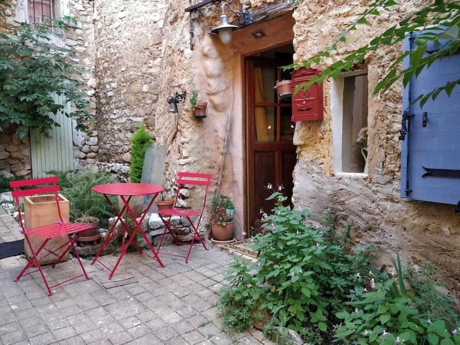 Maisonnette Au Pied Du Mont Ventoux Ste Colombe Bédoin Esterno foto