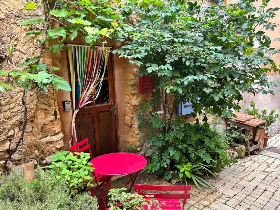 Maisonnette Au Pied Du Mont Ventoux Ste Colombe Bédoin Esterno foto
